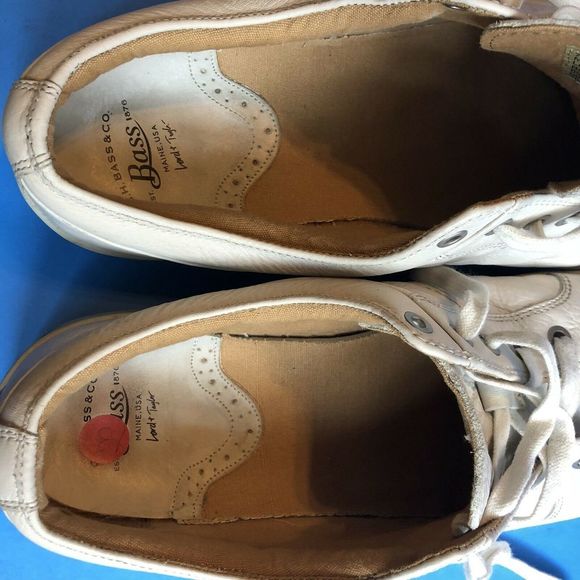 Vintage G. H. BASS White Lord And Taylor Men - Picture 5 of 8